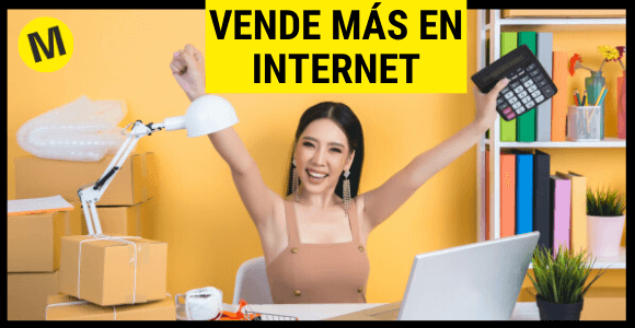 mujer feliz por vender mas